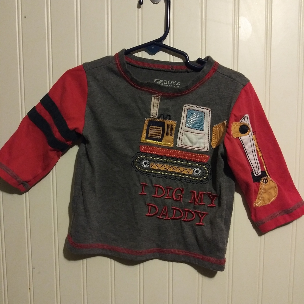 Long sleeve crane shirt